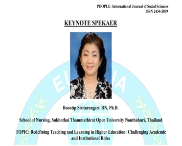 You are currently viewing รศ.ดร.บุญทิพย์ สิริธรังศรี ได้รับเชิญเป็น Keynote speaker ในการประชุม ICRTEL 2018 – International Conference on Research in Teaching, Education & Learning